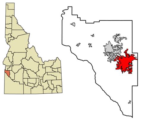 what county is nampa idaho in.